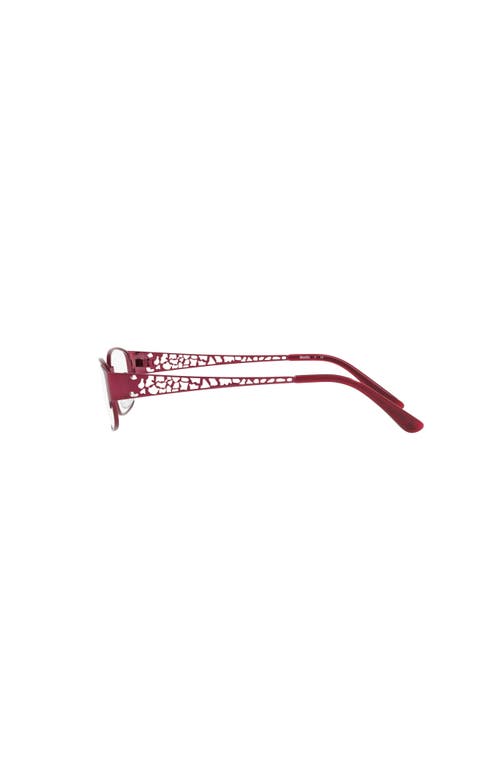 Sferoflex 54mm Rectangle Optical Glasses In Pink