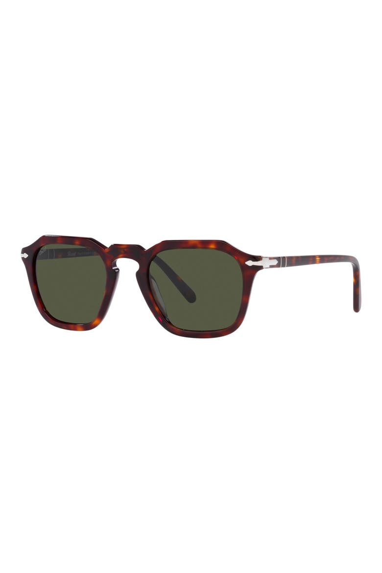50mm Square Sunglasses, Alternate, color, HAVANA