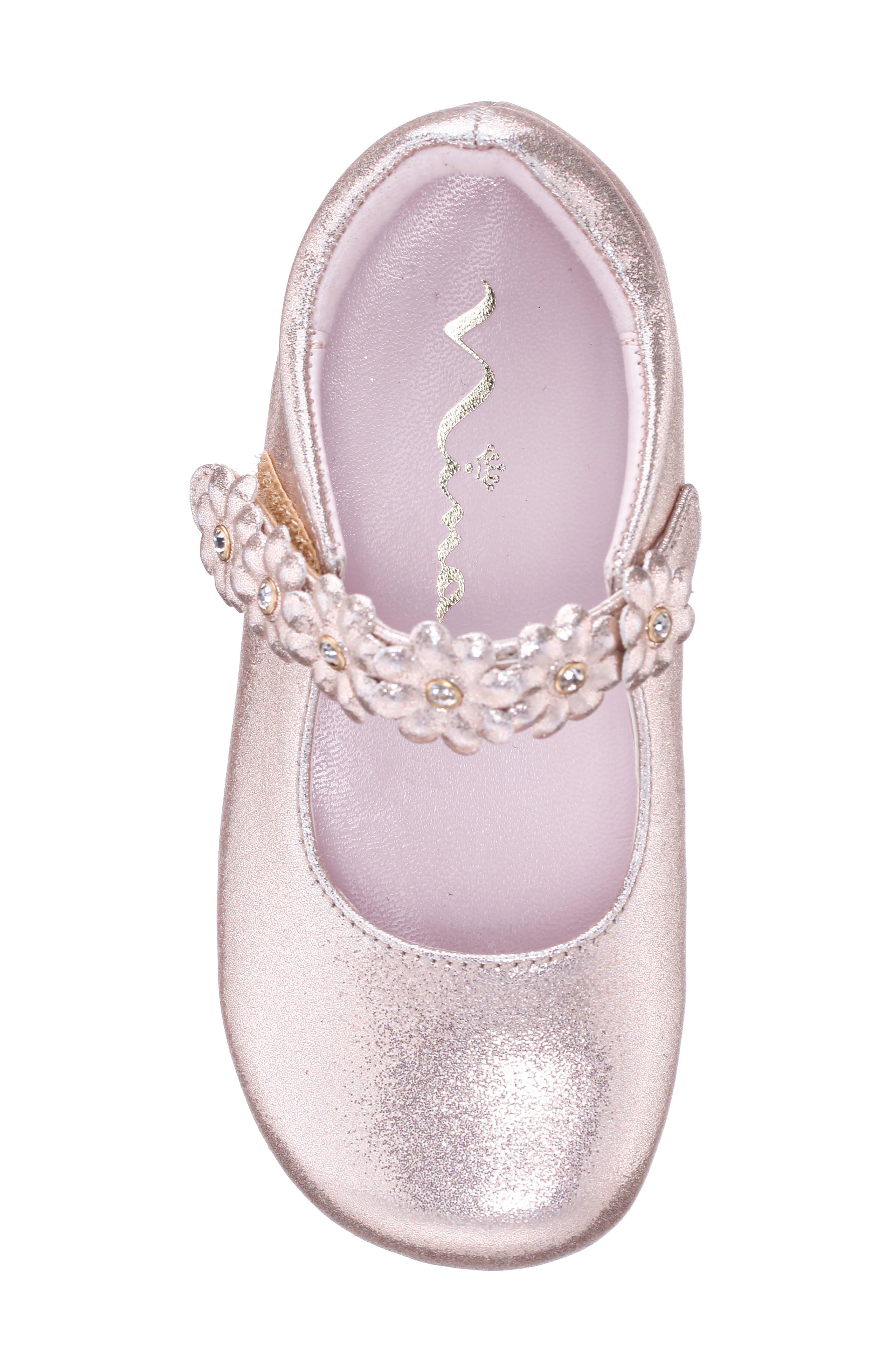 Kids' Tuley Mary Jane Flat, Alternate, color, LT GOLD SHIMMER