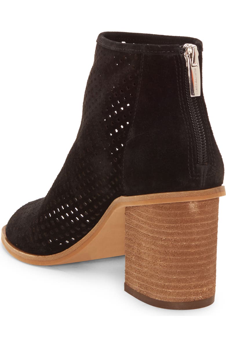 Vince Camuto Kareste Peep Toe Bootie, Alternate, color,