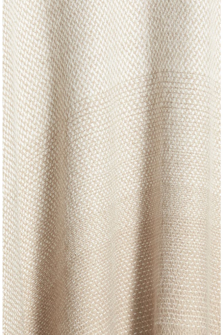 Ombré Fringe Cape, Alternate, color, GREY TAUPE/ IVORY PRISTINE