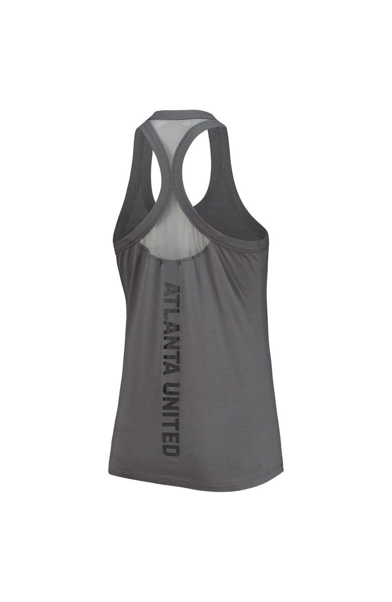 THE WILD COLLECTIVE Women's The Wild Collective Gray Atlanta United FC Athleisure Tank Top, Alternate, color, Gray