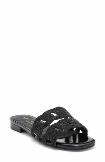 Kurt Geiger London Crystal Chain Slide Sandal