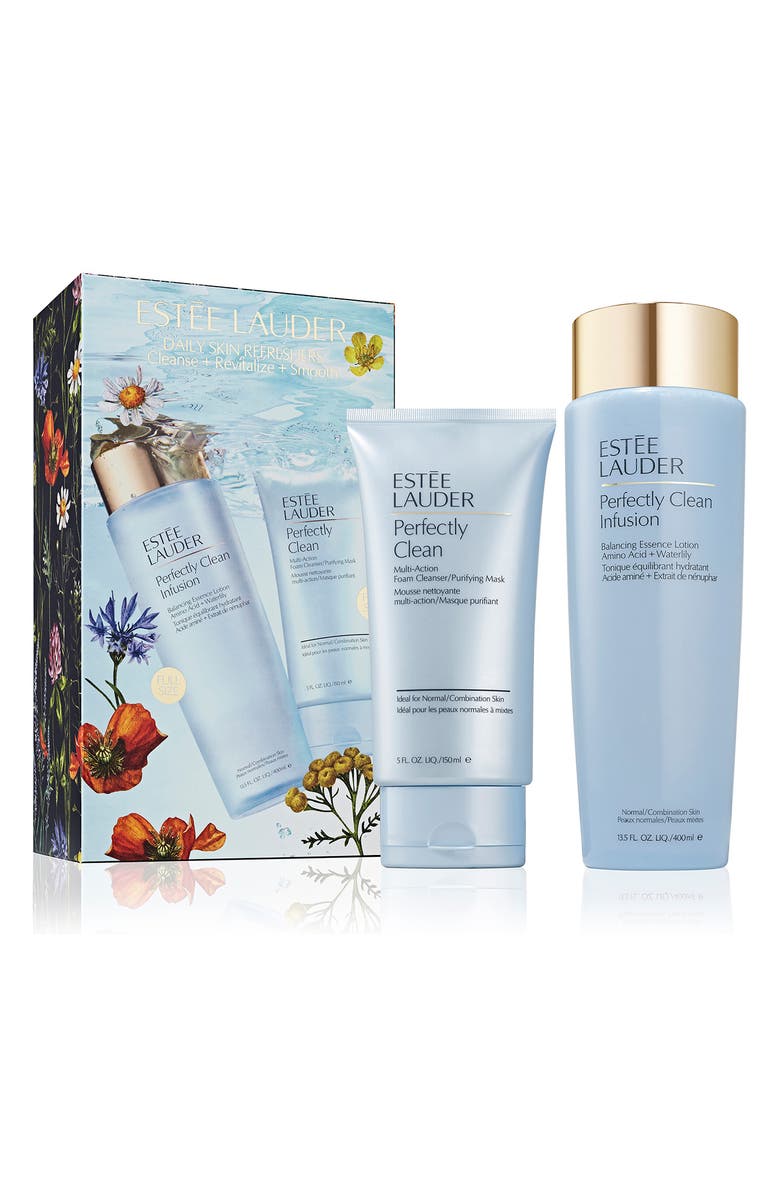Estée Lauder Skin Refreshers Perfectly Clean Skin Care Set (Nordstrom Exclusive) $78 Value, Main, color,