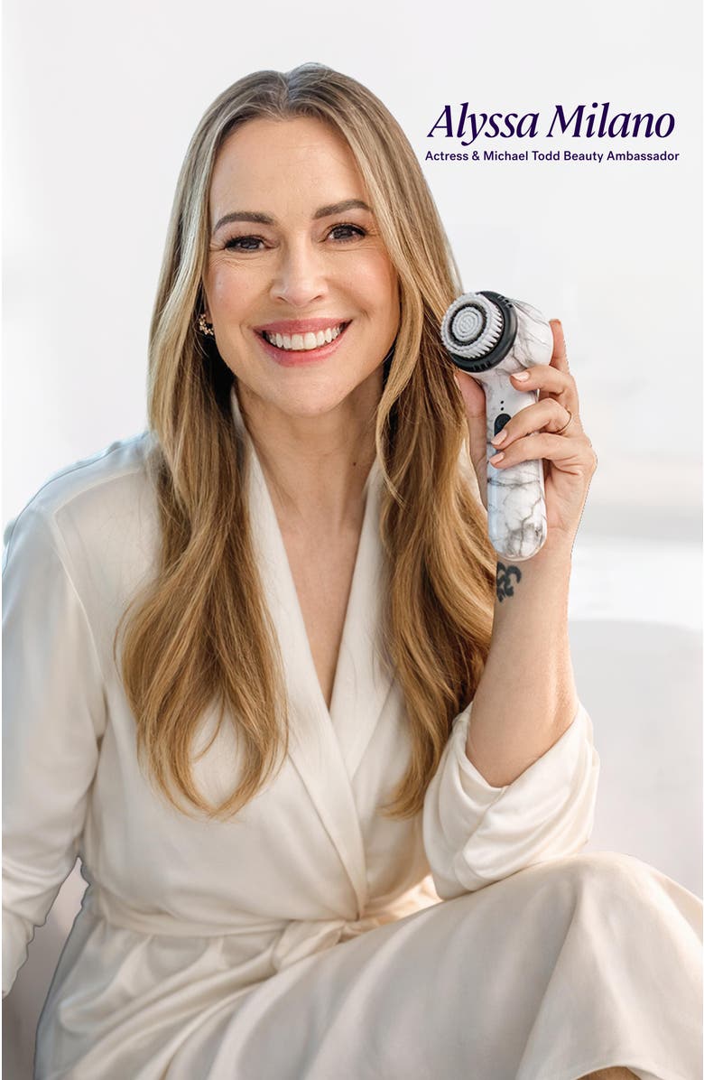 MICHAEL TODD BEAUTY Soniclear Sonic Facial Cleansing Brush, Alternate, color, Neutral, Balanced Color.