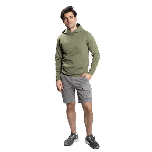 Peter Manning Cargo Shorts In Grey