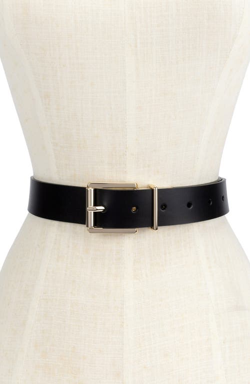 Kate Spade New York Reversible Belt In Black