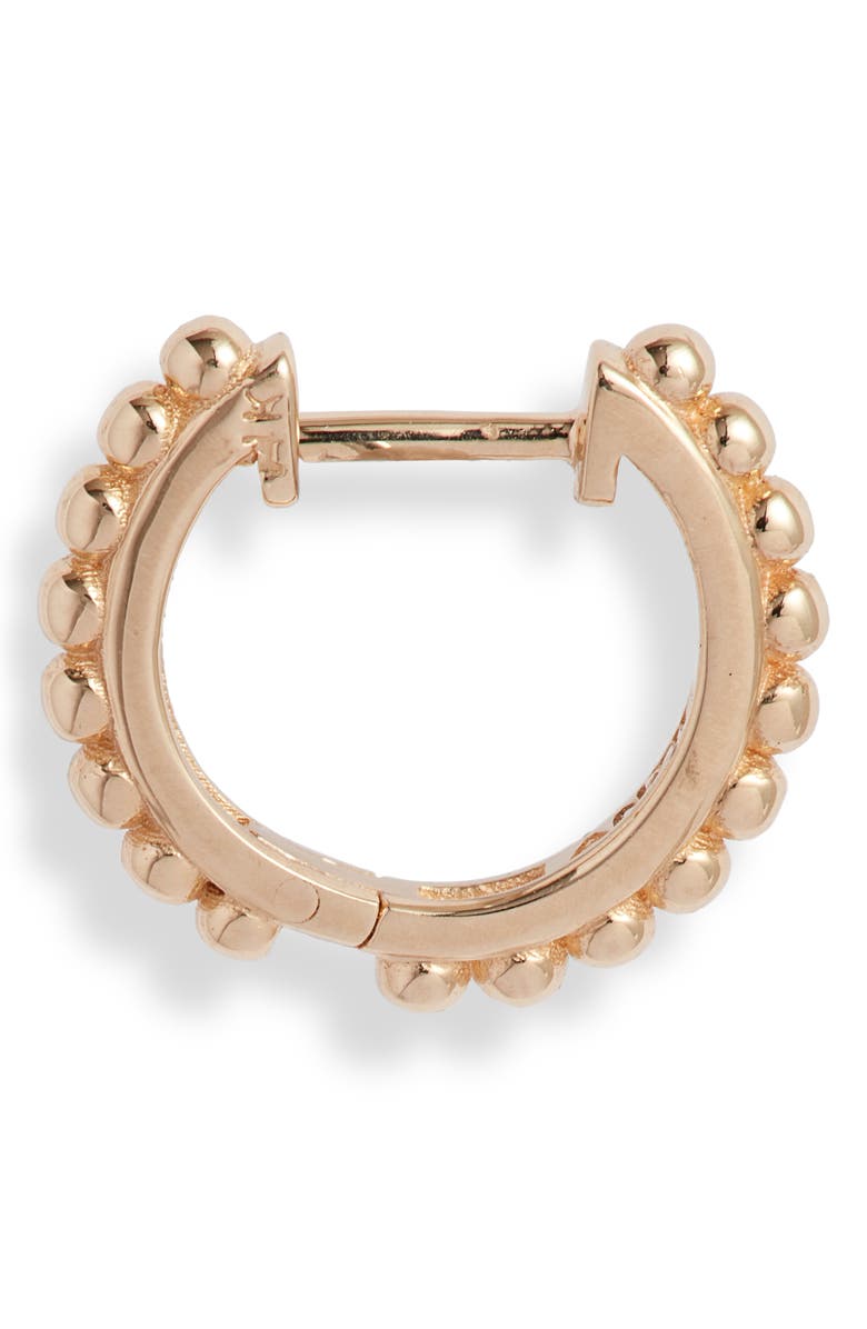 Anzie Dew Drop Huggie Hoop Earrings, Alternate, color, Gold