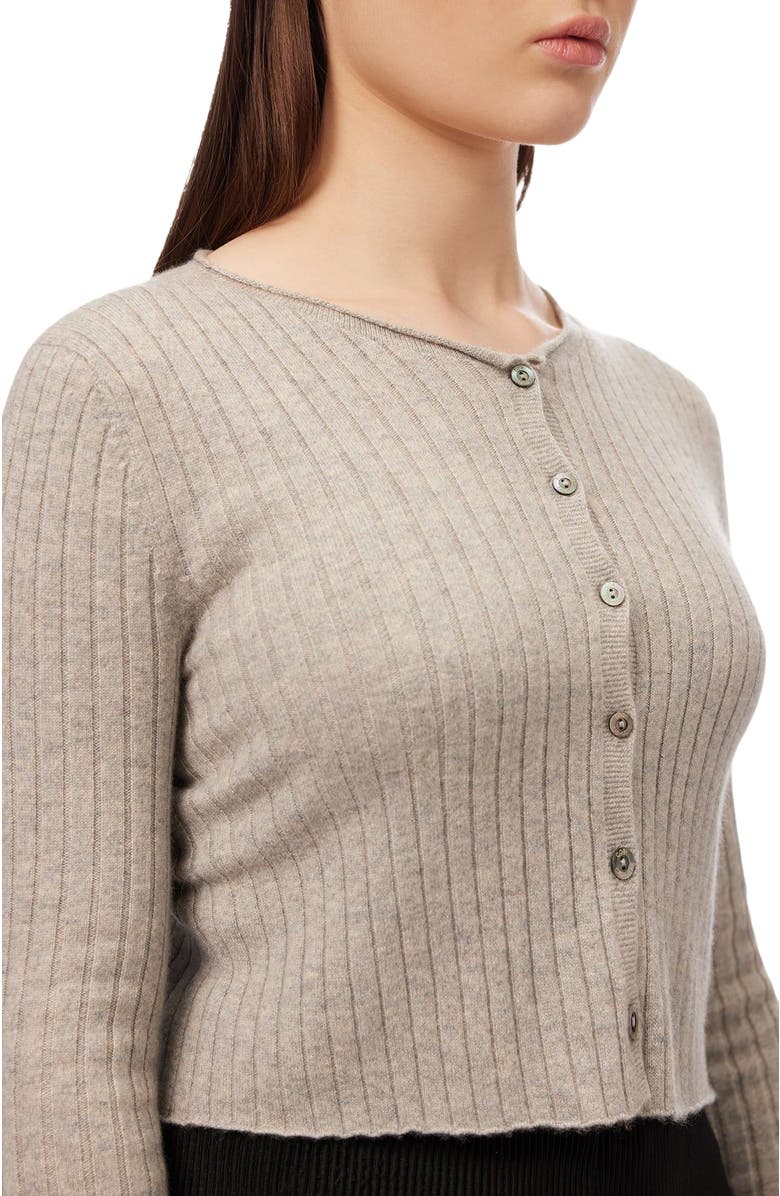 GOBI Mongolian Cashmere Lightweight Cashmere Cardigan, Alternate, color, Dawn Blue