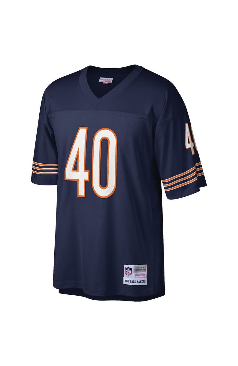 Mitchell & Ness Men's Mitchell & Ness Gale Sayers Navy Chicago Bears Legacy Replica Jersey, Alternate, color, Navy