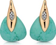 Ettika Turquoise & Crystal Earrings