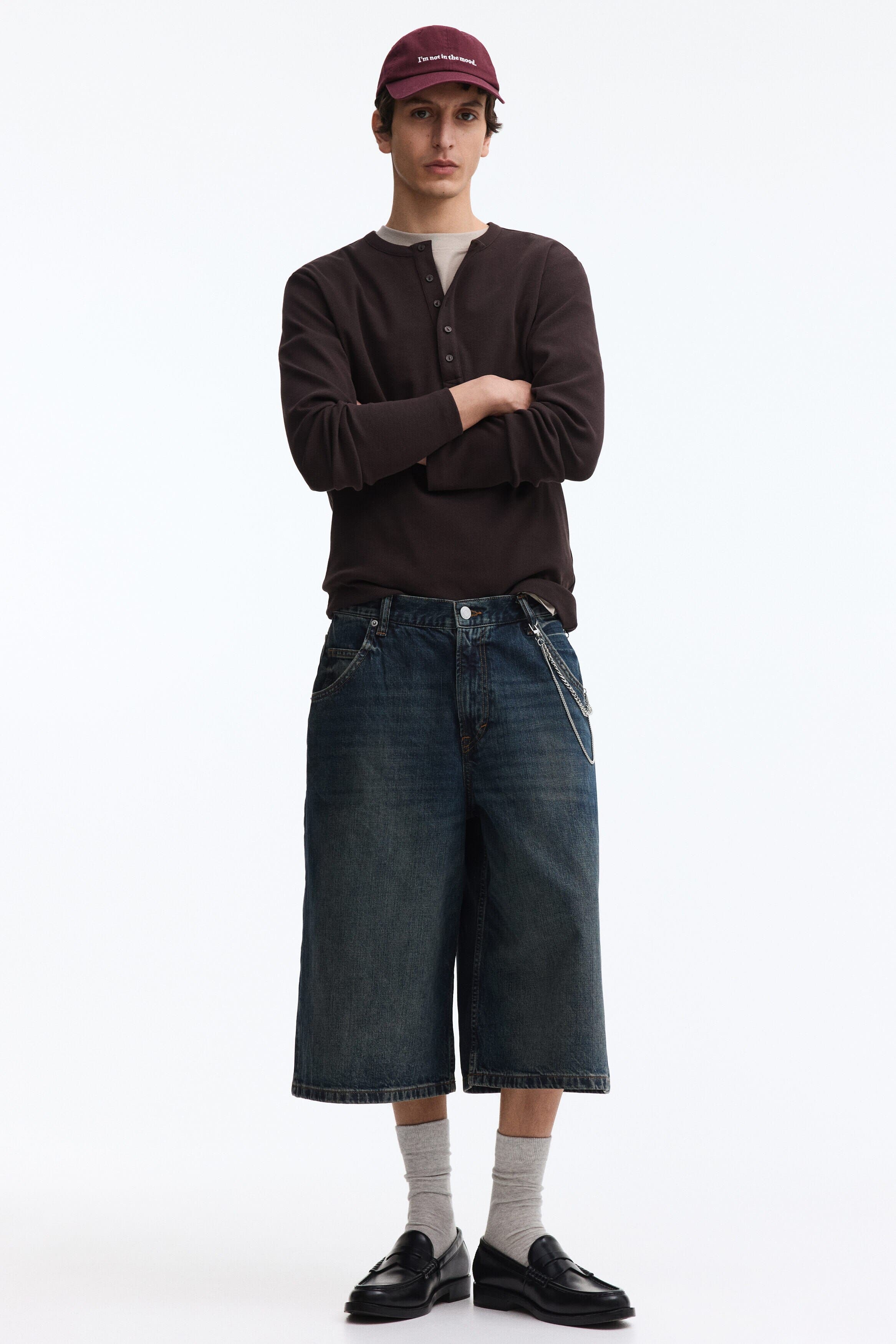 Dark denim blue