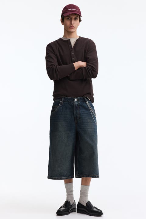 Baggy Denim Shorts