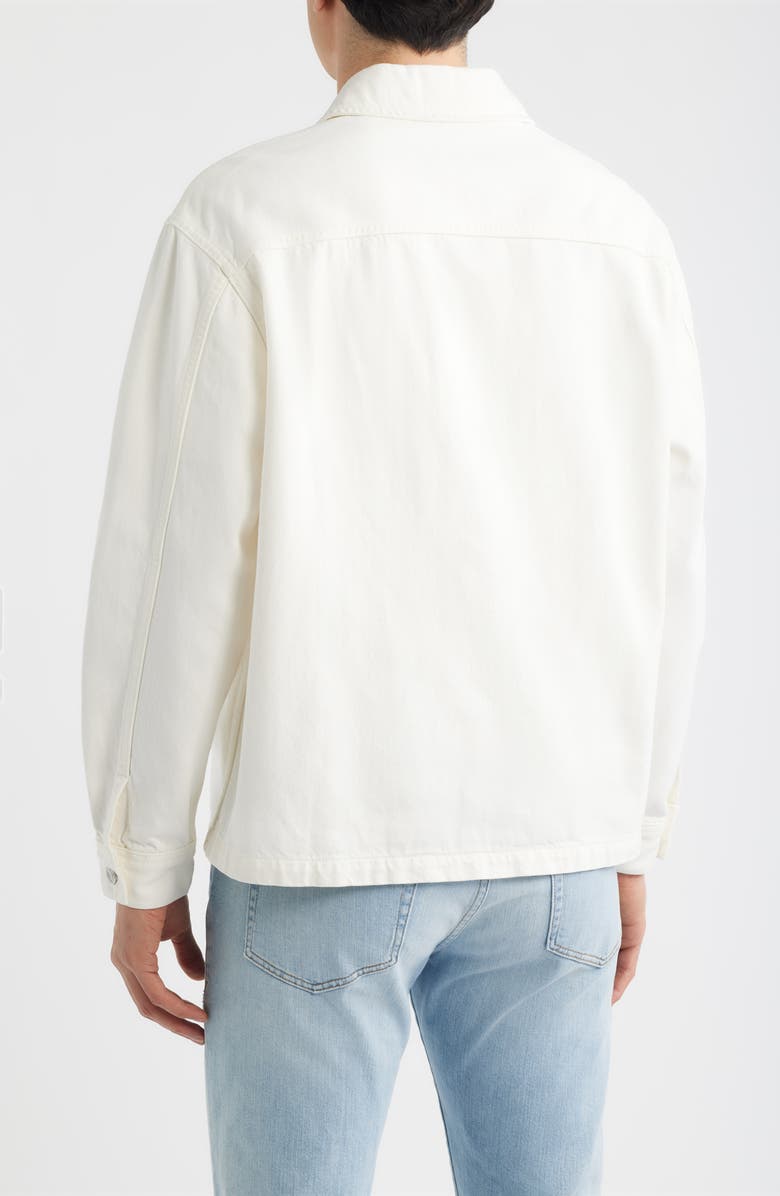 FRAME Cotton Blend Shirt Jacket, Alternate, color, Natural