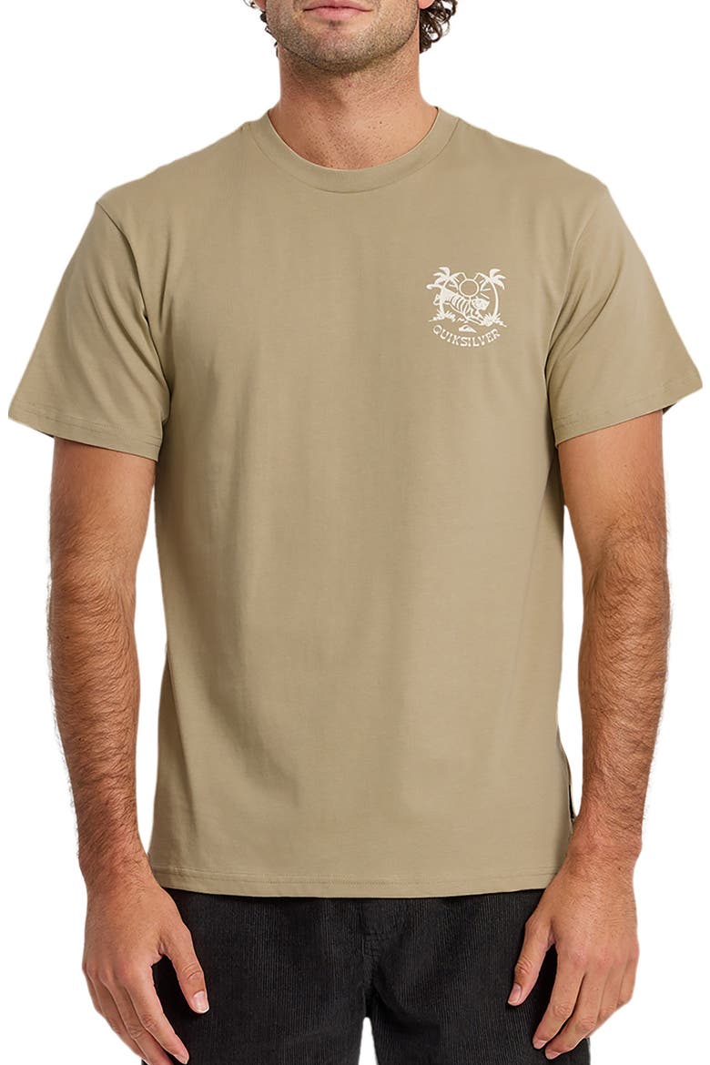 In the Wild Cotton Graphic T-Shirt, Main, color, SENECA ROCK