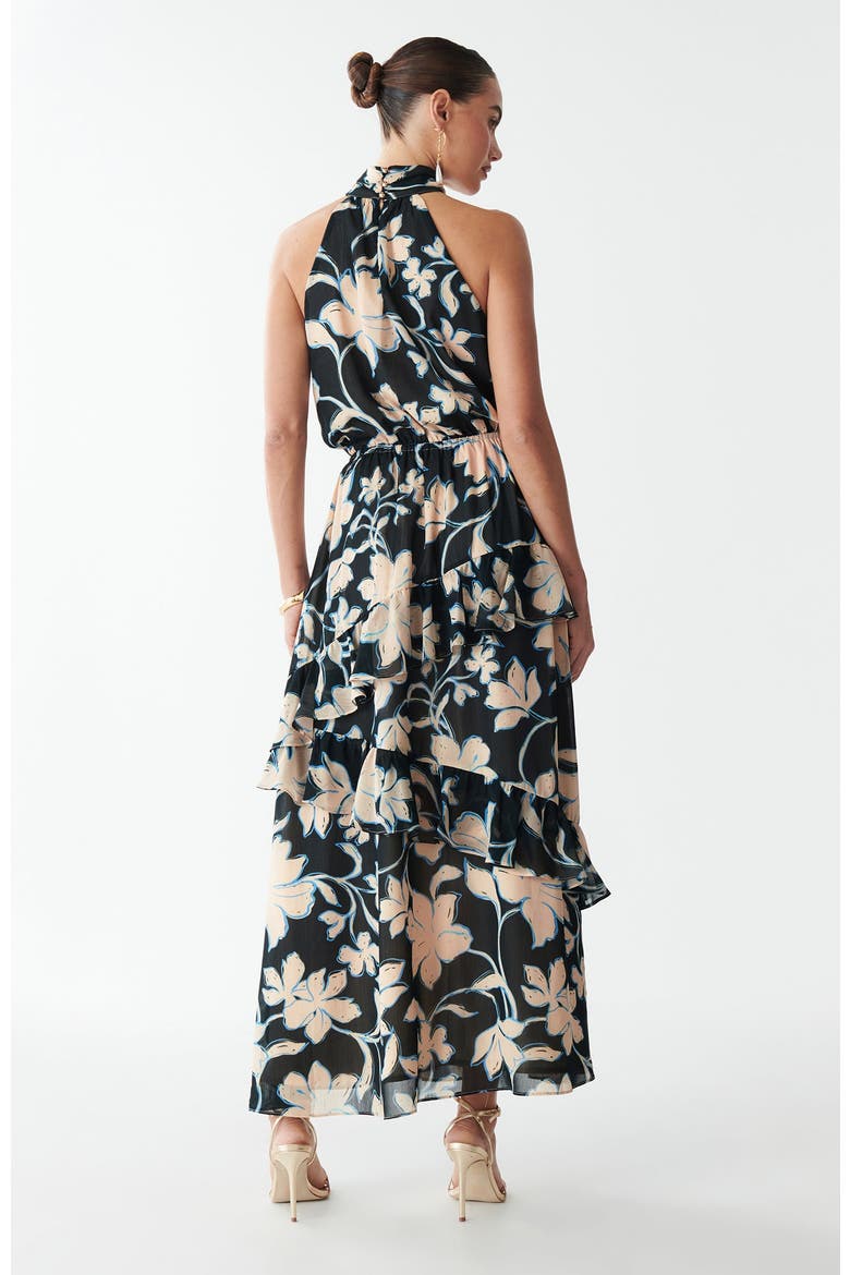 Olia Midi Dress, Alternate, color, Falling Garden