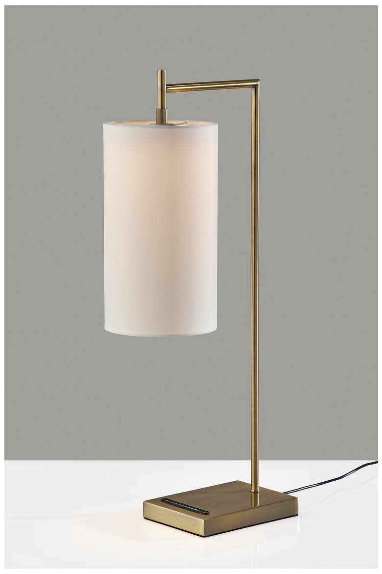 Matilda LED Table Lamp, Alternate, color, ANTIQUE BRASS