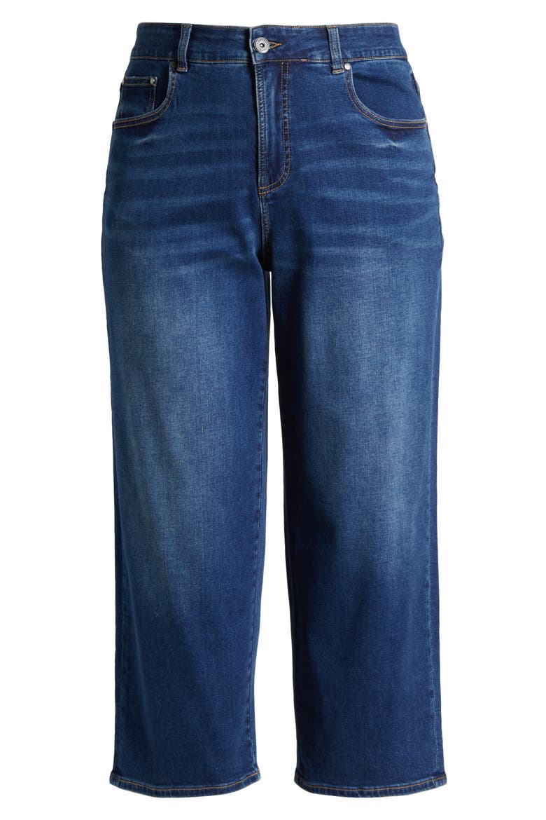 Crop Boyfriend Jeans, Alternate, color, NAVAL BLUE WASH