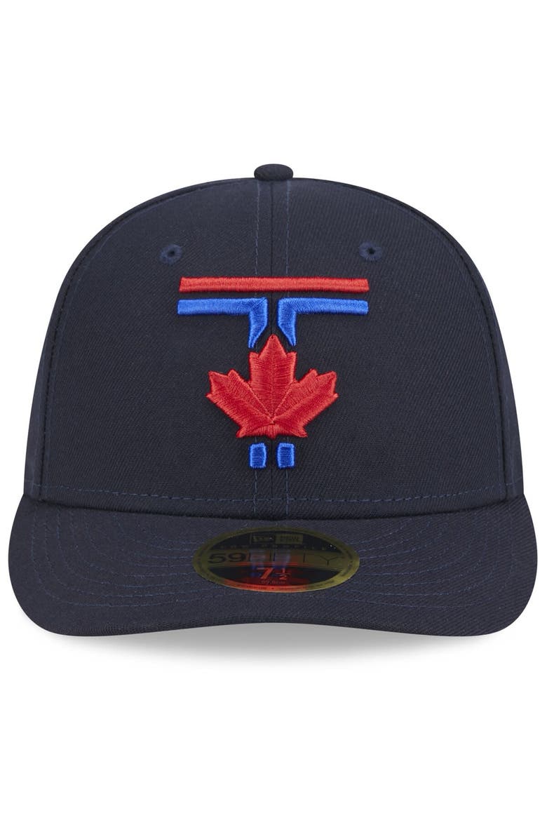 New Era Men's New Era Royal Toronto Blue Jays 2024 City Connect Low Profile 59FIFTY Fitted Hat, Alternate, color, Navy