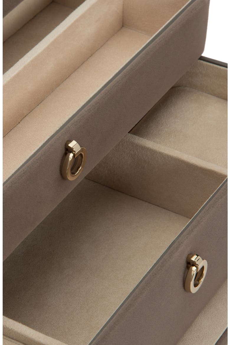 Zoe Medium Jewelry Box, Alternate, color, MINK