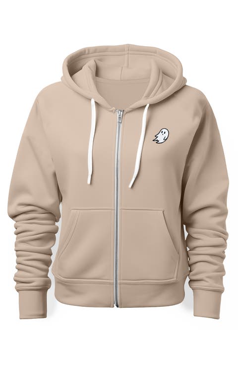Ghost Zip Hoodie