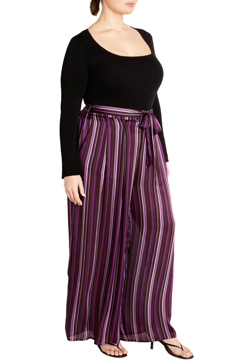 Willow Stripe Wide Leg Pants, Alternate, color, LILY STRIPE