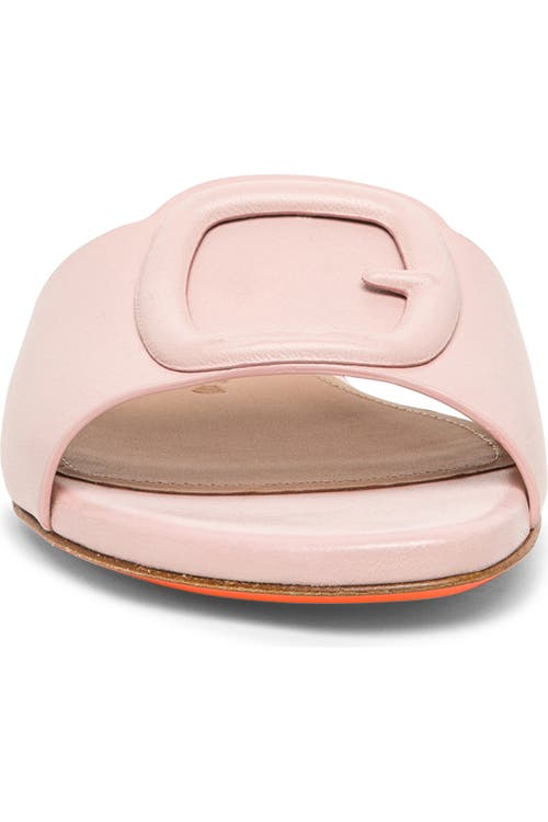 Santoni Slide Sandal In Pink
