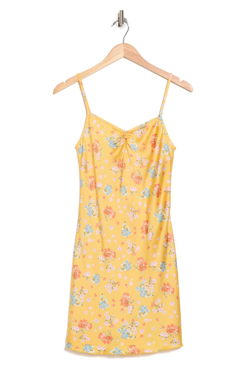 Floral Slipdress, Alternate, color, GREEN/ MULTI