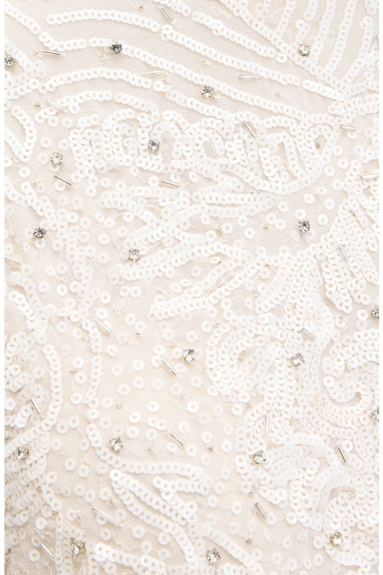 Ivy Bead & Sequin Top, Alternate, color, ECRU WHITE