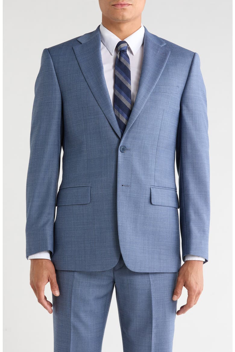 Wool Blend Sport Coat, Main, color, BLUE