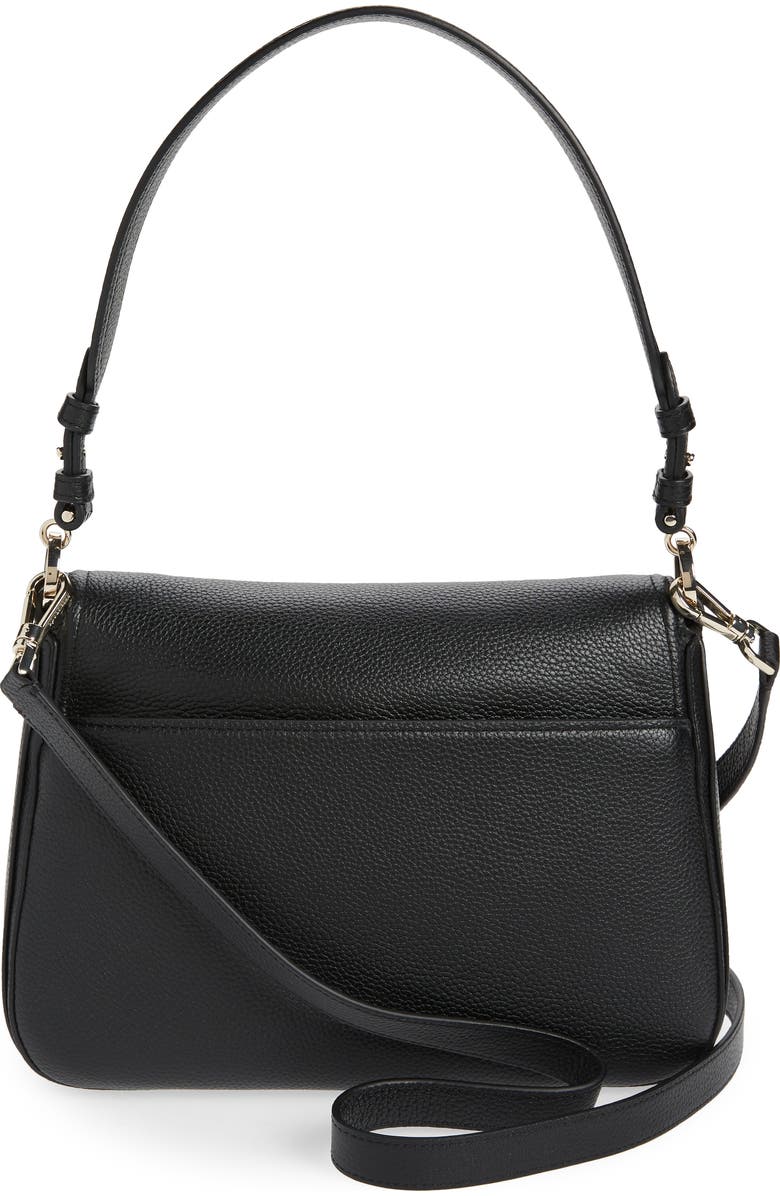 Kate Spade New York hudson pebble leather medium convertible shoulder bag, Alternate, color,
