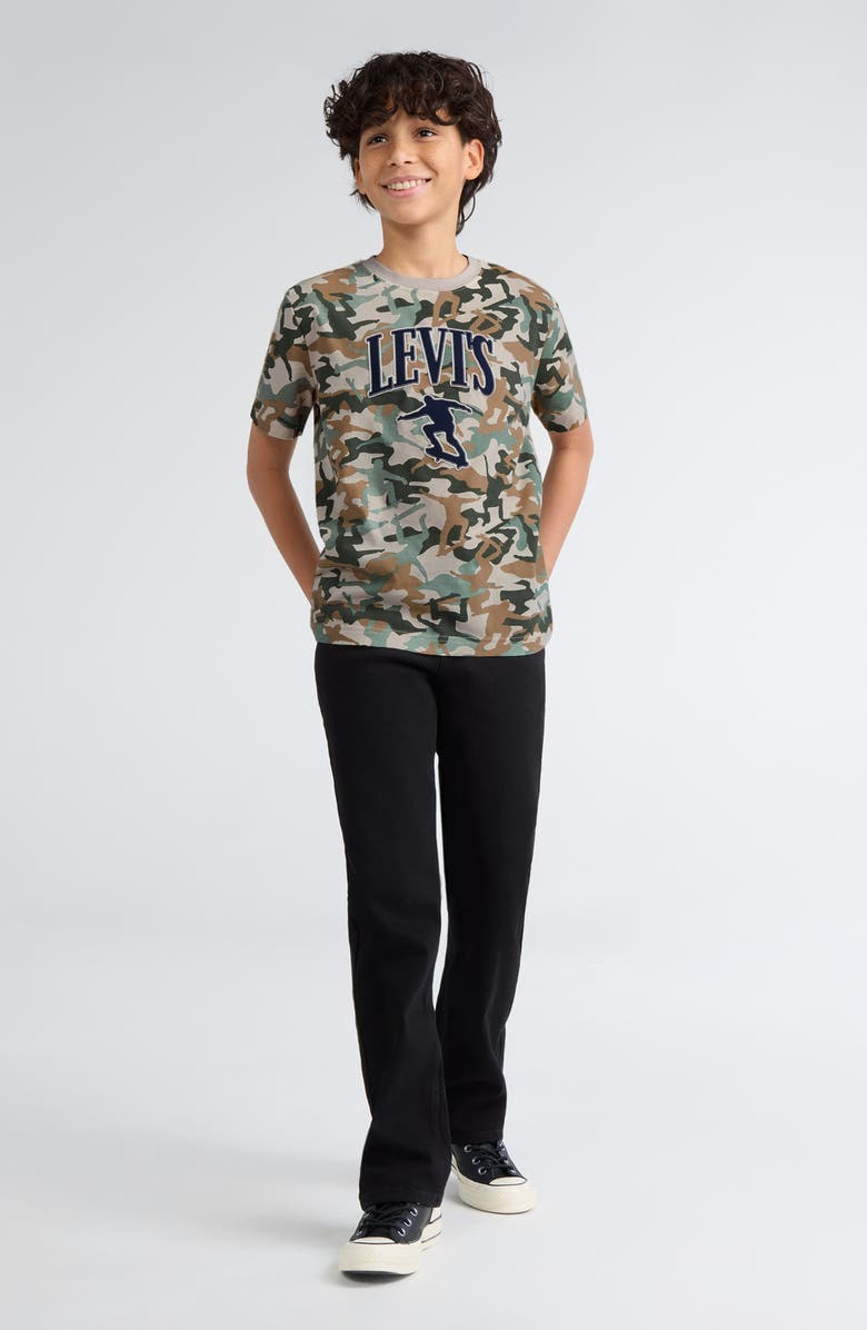 Levi's Kids' Skate Camo T-Shirt, Alternate, color, Pumice Stone