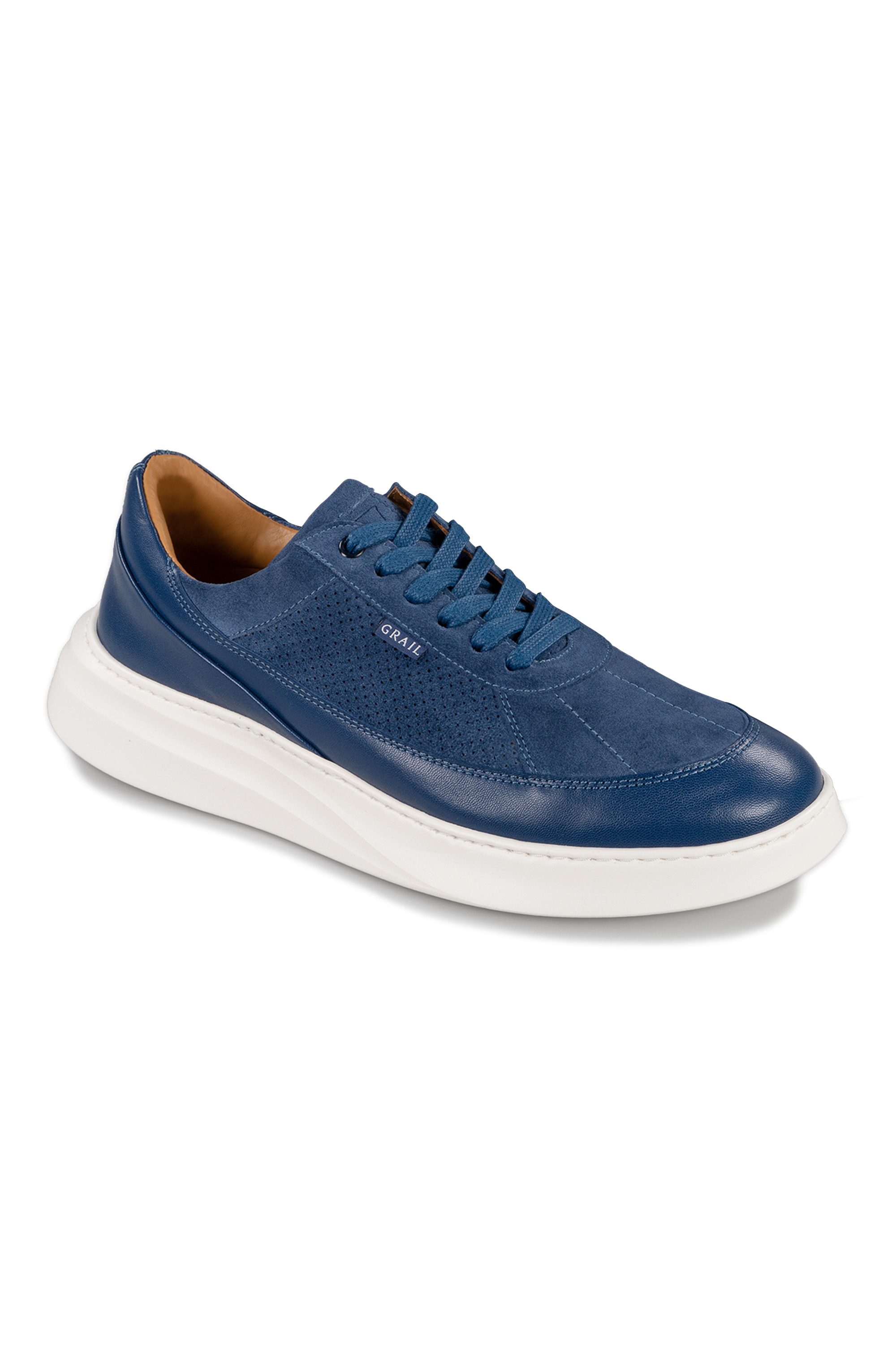 Navy / White Sole