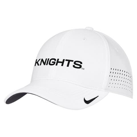 Men's Nike White UCF Knights 2026 On-Field AeroBill SwooshFlex Dri-FIT Hat
