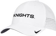 Nike Men's Nike White UCF Knights 2026 On-Field AeroBill SwooshFlex Dri-FIT Hat