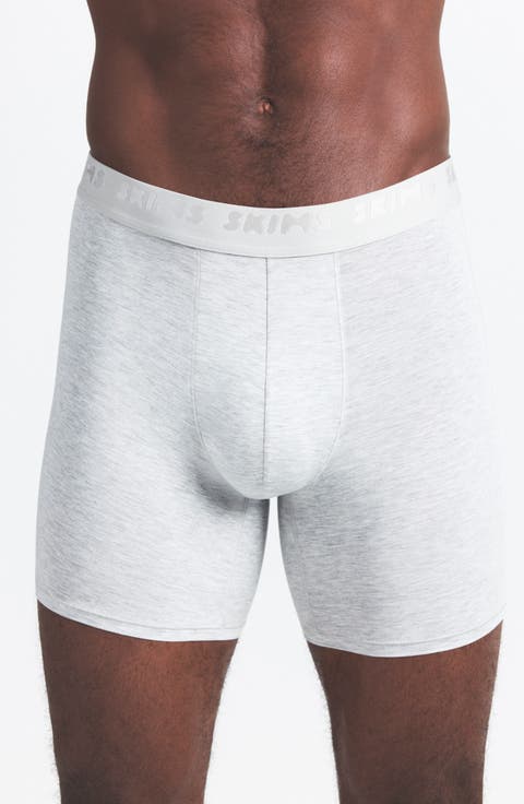 3-Pack 5-Inch Stretch Modal Boxer Briefs (Regular & Big)