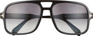 TOM FORD Tom Ford Falconer 60mm Navigator Sunglasses