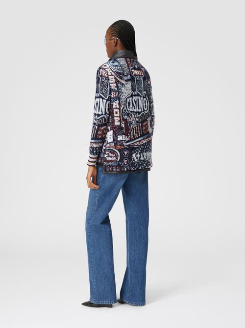 Missoni Graphic-print Knitted Vest In Multicoloured