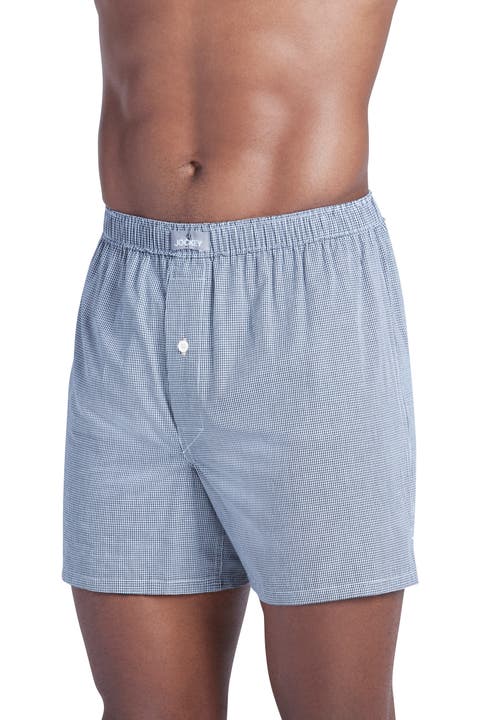 Men's 100% Cotton Woven 5" Boxer
