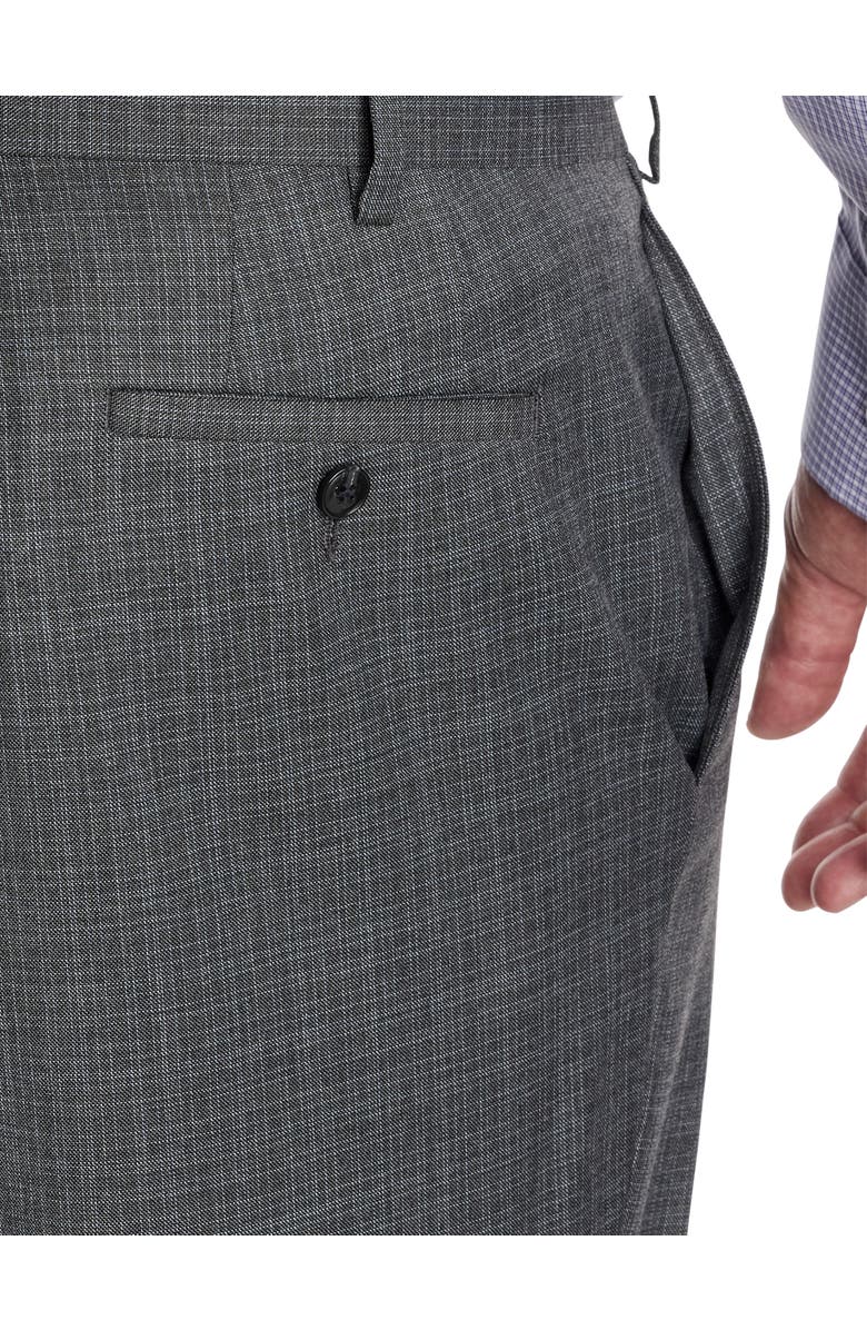 Michael Kors Big 
Tall Transitional Check Suit Pants, Alternate, color, Grey