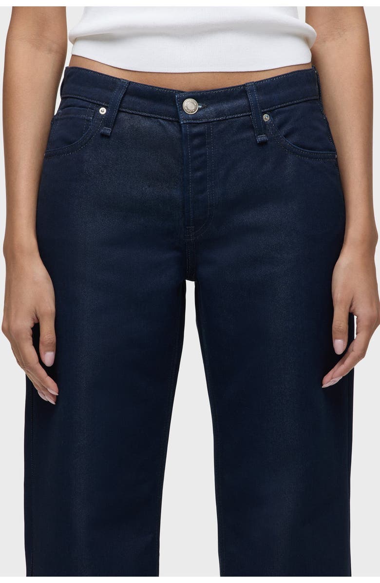 Hudson Jeans Rosie Wide Cuff, Alternate, color, Indigo Metallic