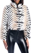 AZALEA WANG Argyll Faux Fur Coat