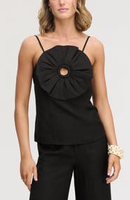 Sam Edelman 3D Flower Camisole
