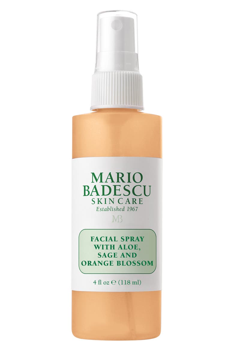 Facial Spray with Aloe Sage & Orange Blossom, Alternate, color, NO COLOR