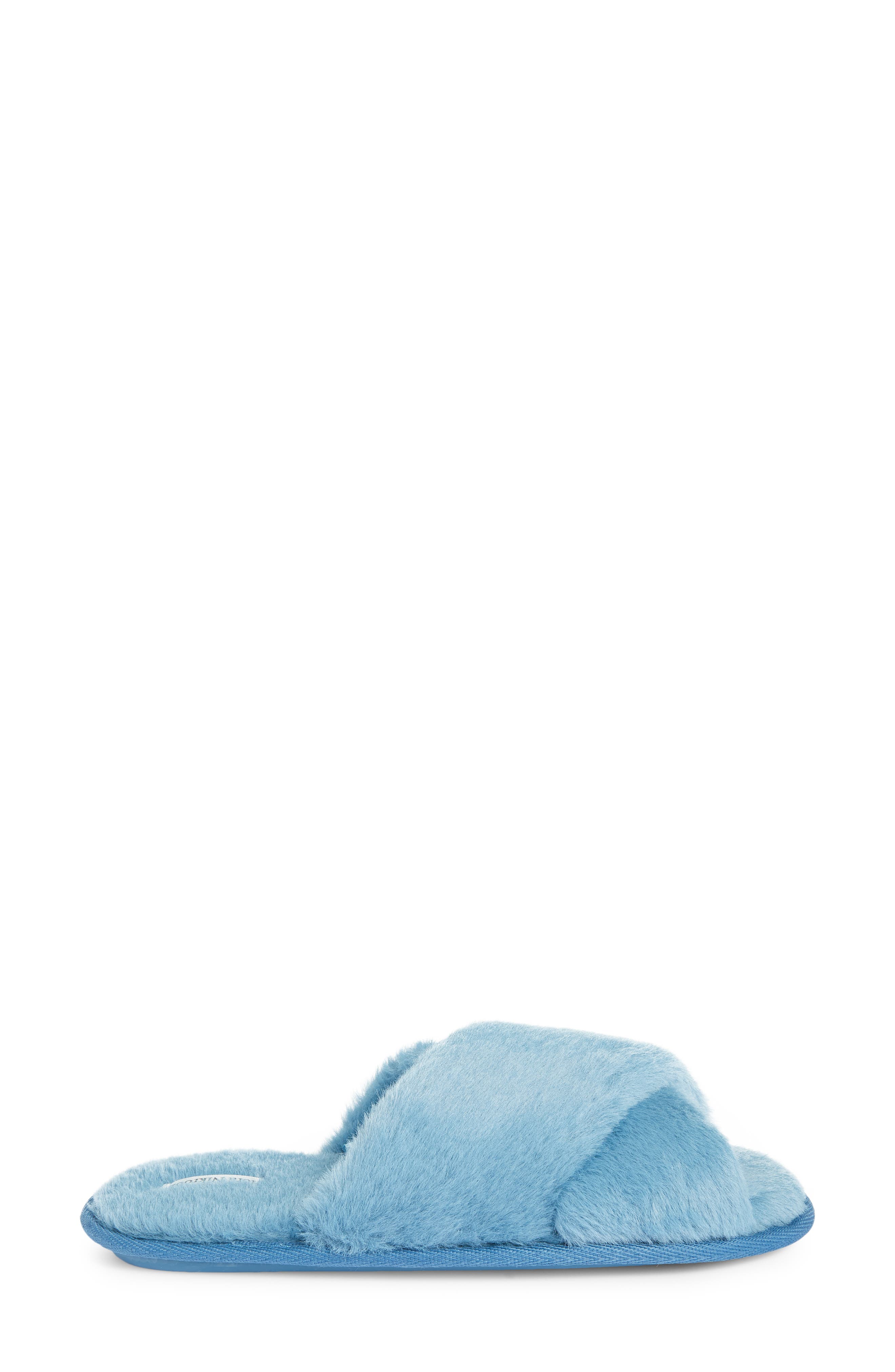 Flora Nikrooz Victoria Faux Fur Slipper, Alternate, color, 