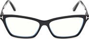 TOM FORD 56mm Butterfly Optical Glasses