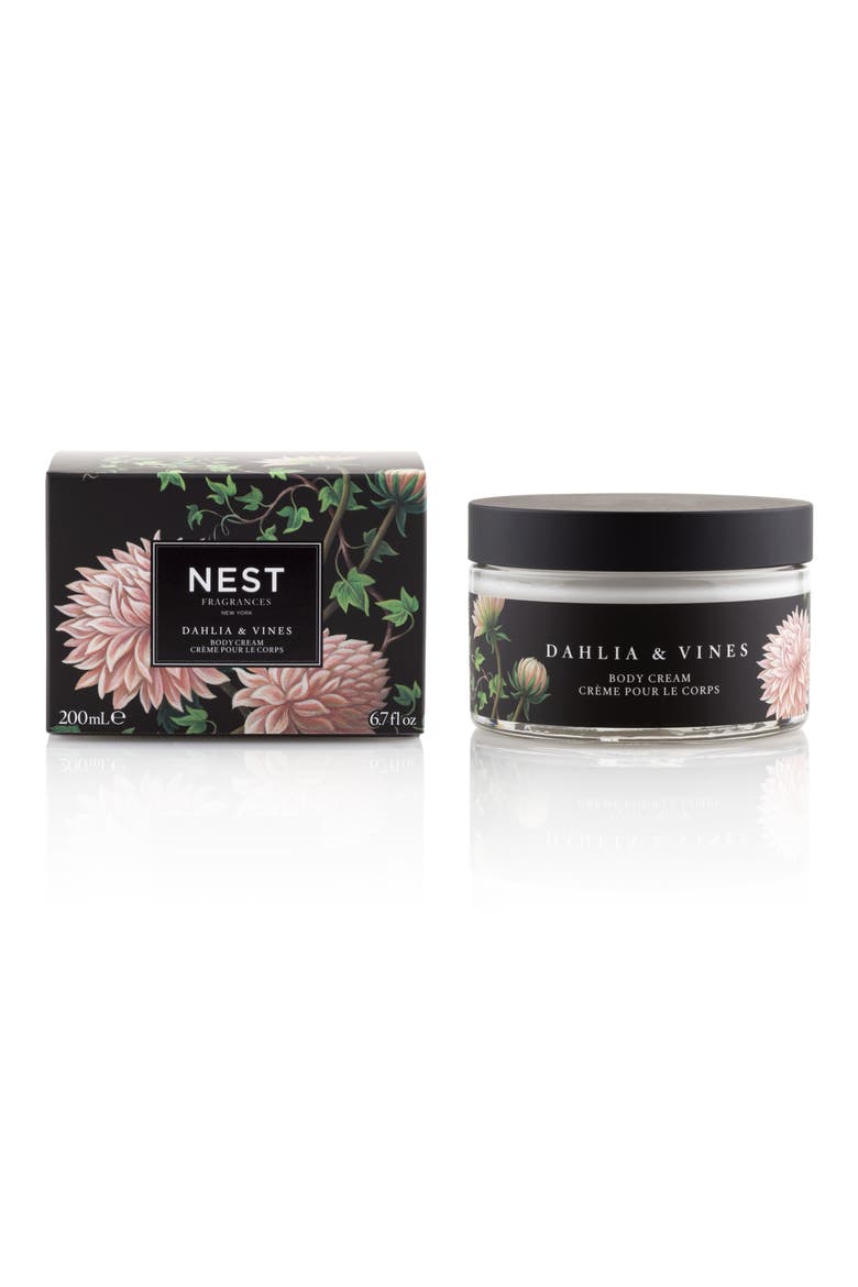 NEST Fragrances Dahlia and Vines Body Cream, Main, color, NO COLOR