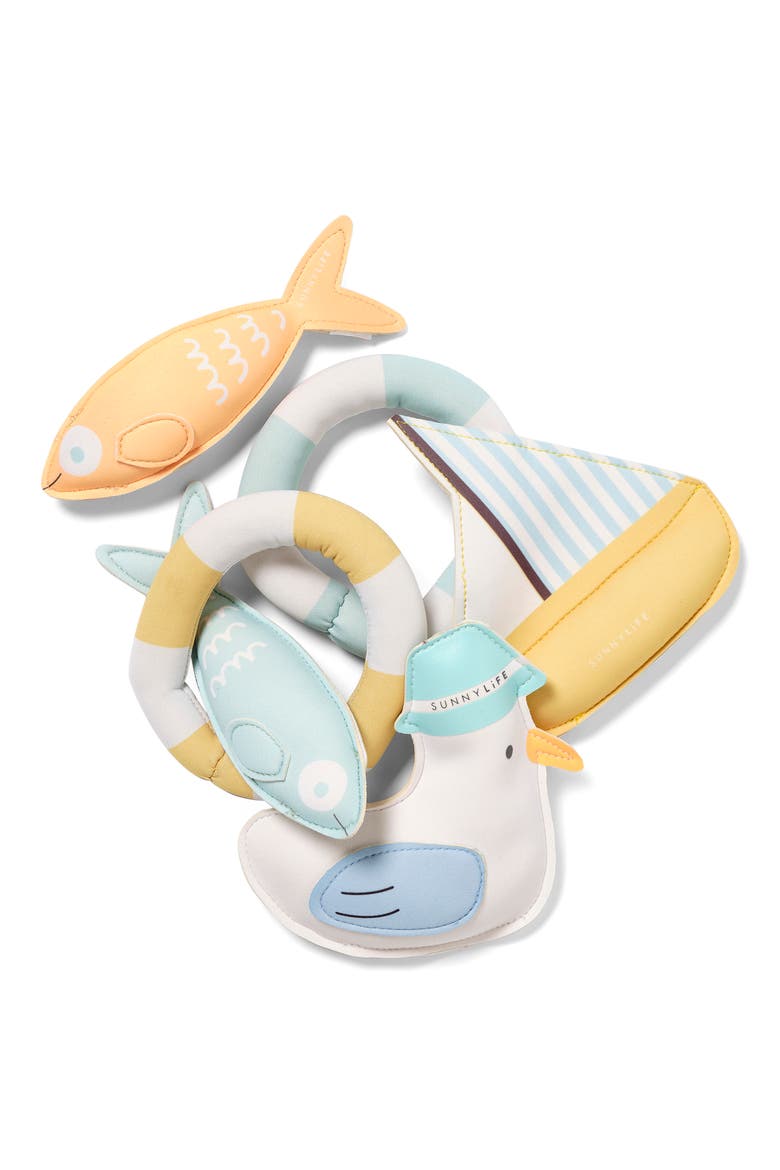 Kids' Set of 6 Dive Buddies, Alternate, color, BLUE