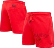PRO STANDARD Men's Pro Standard San Francisco Giants Triple Red Classic Shorts