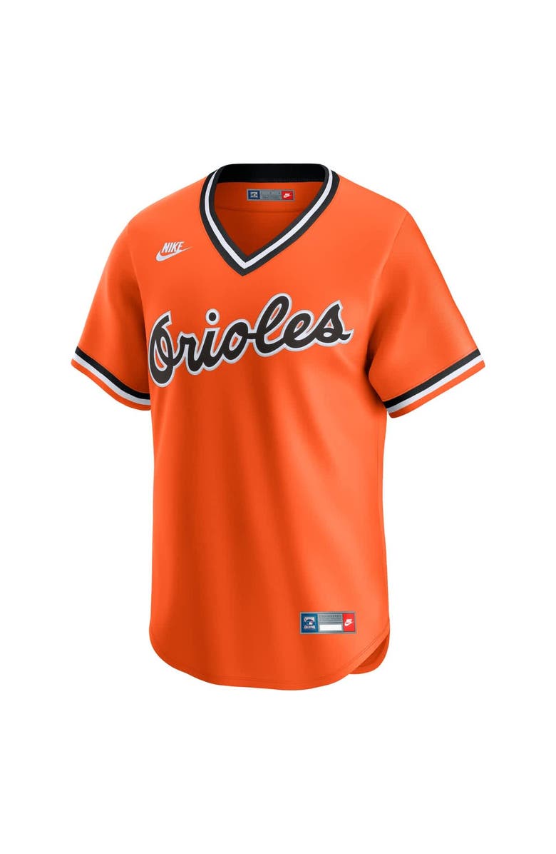Nike Men's Nike Orange Baltimore Orioles Throwback Cooperstown Collection Limited Jersey, Alternate, color, Orange